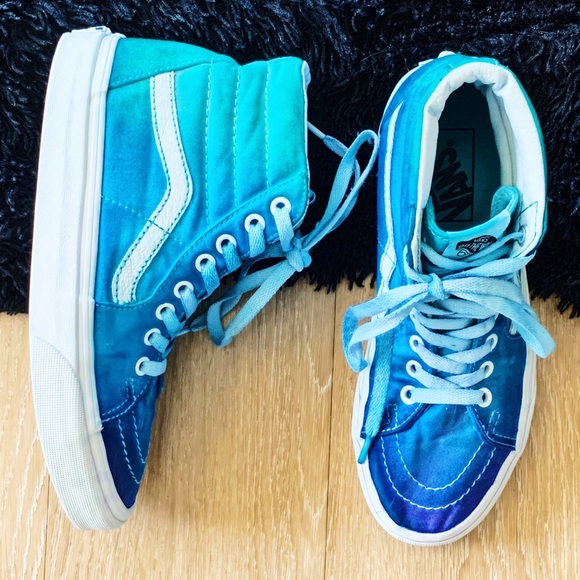 vans tie dye high tops